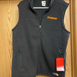 North Face DUNKIN DONUTS Fleece Vest!!